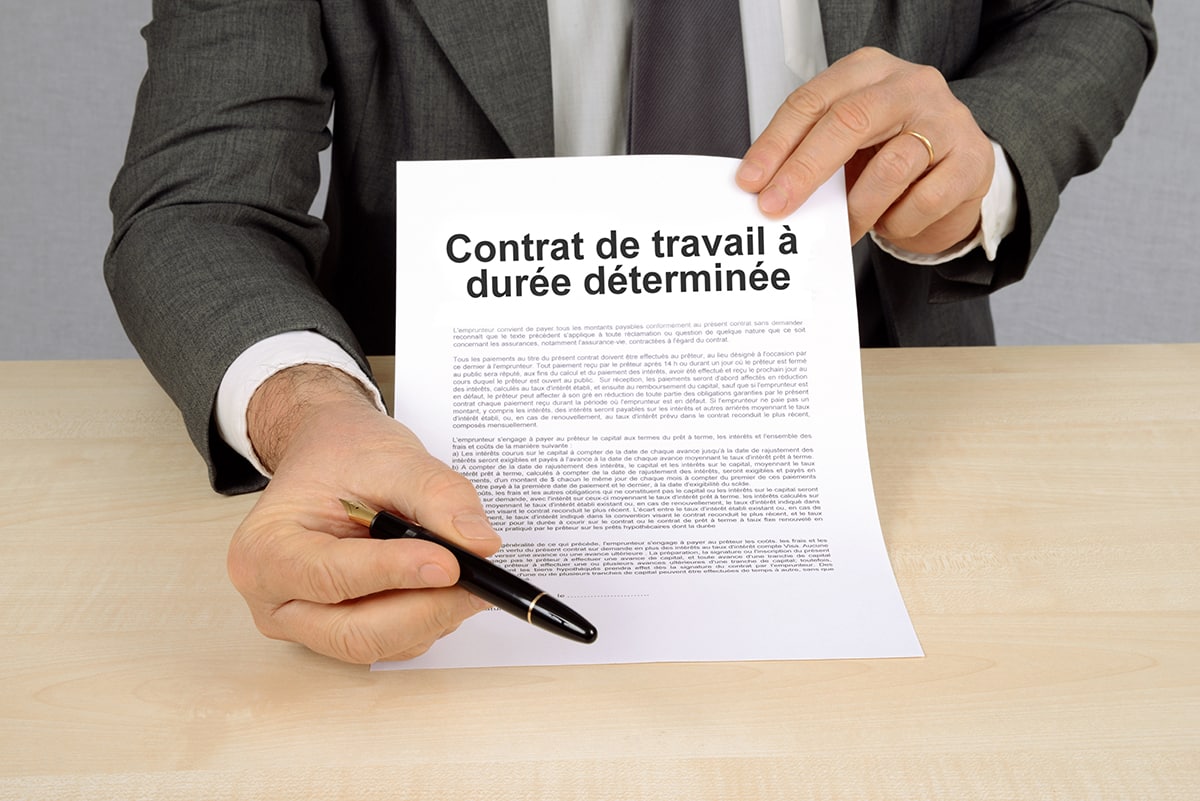 contrat à durée déterminée intermittent 