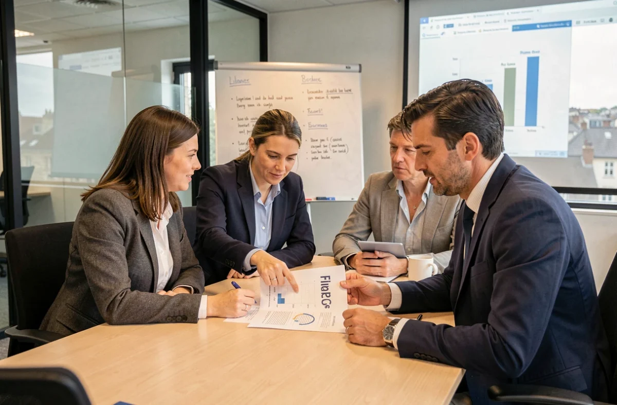 Groupe de salariés Dassault analysant le bilan des aides CSE pour le pouvoir d'achat en 2026